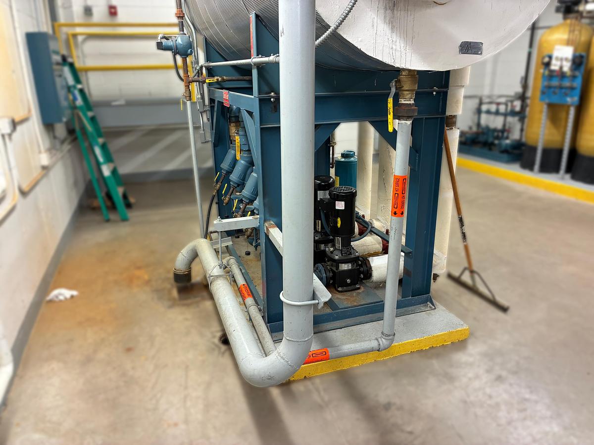 Used Industrial Deaerator (DA) Tank System with Multi-Pump Configuration