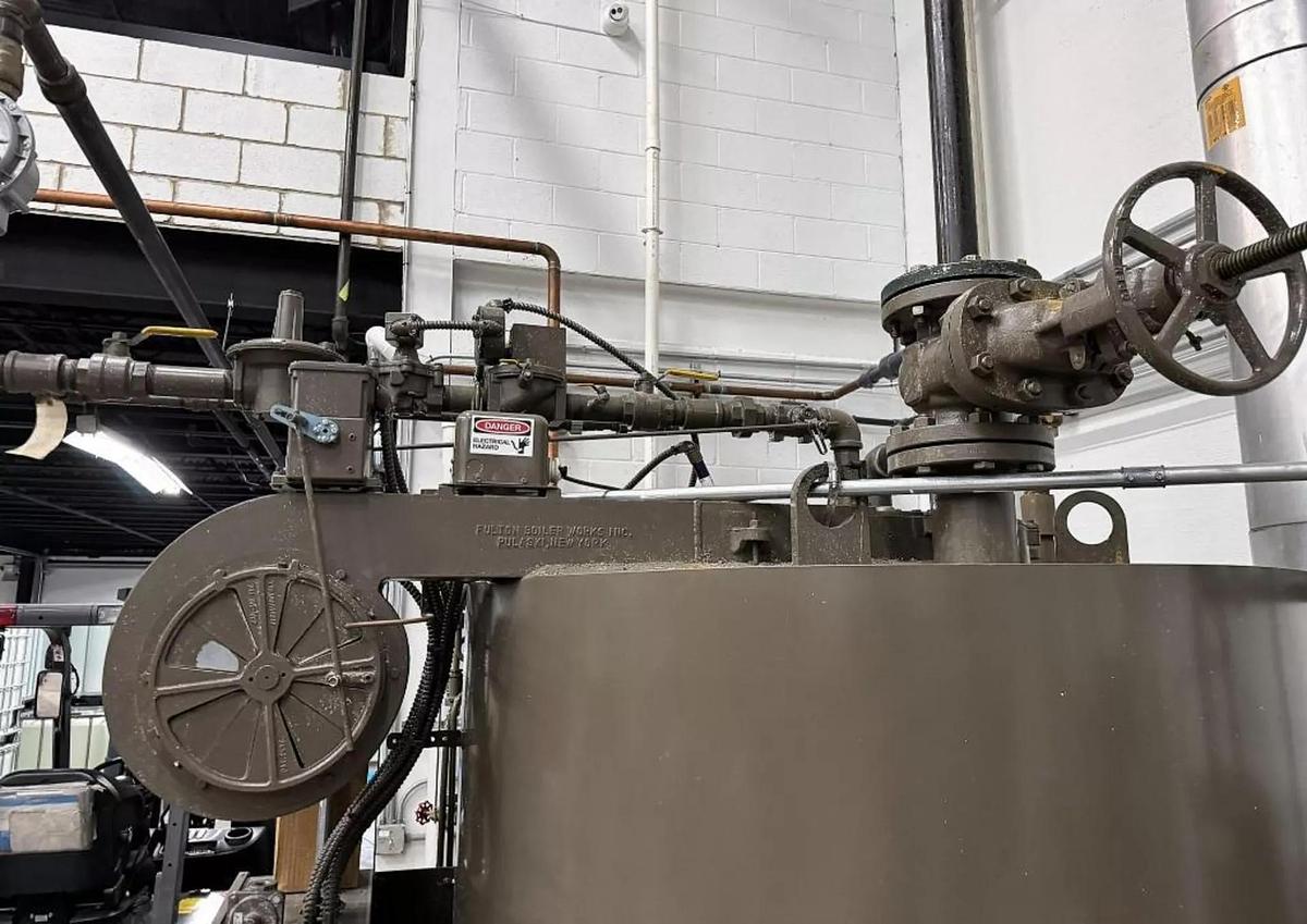 Used Fulton 50HP 150PSI Classic Vertical Tubeless Steam Boiler - Model FB-050-A - Natural Gas - 2017