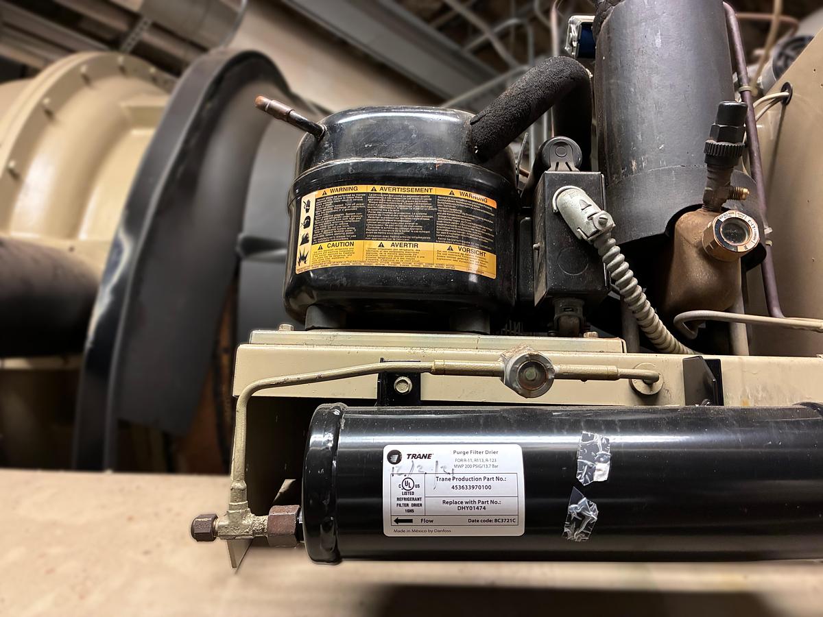 Used Trane Hermetic Centrifugal Liquid Chiller 347-Ton – CVHF770