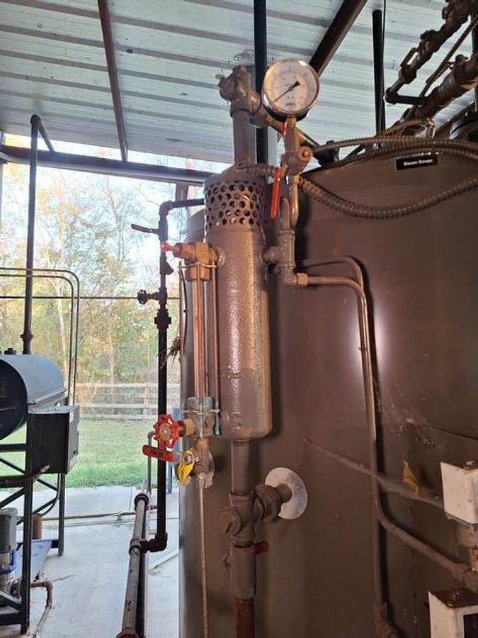 Used Fulton ICS-50 Classic 50HP 150 PSI Vertical Tubeless Steam Boiler  Natural Gas 2022