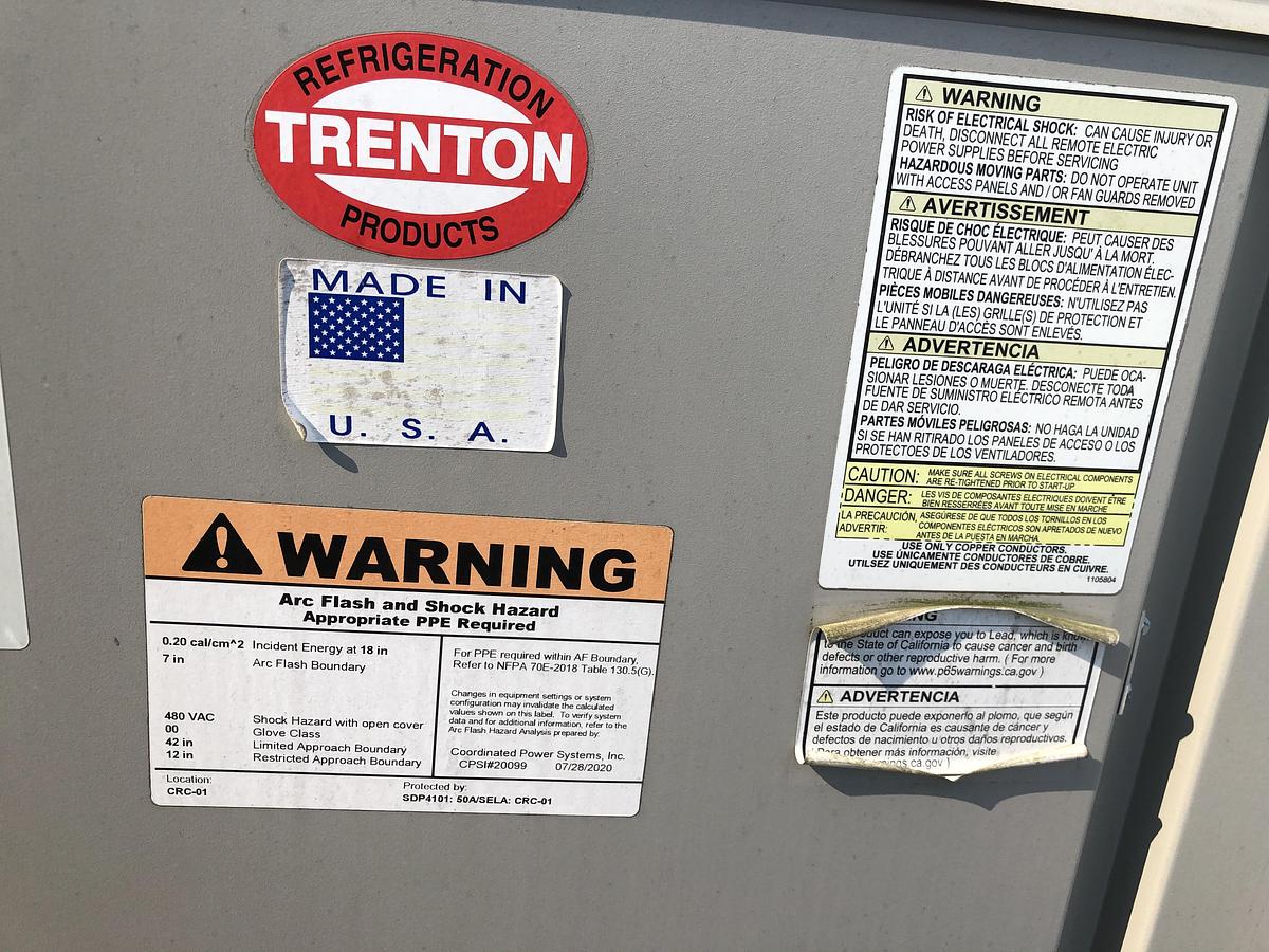 Used Trenton Refrigeration Condensing Unit TEZA070HB-HT4D-32L Unit 2