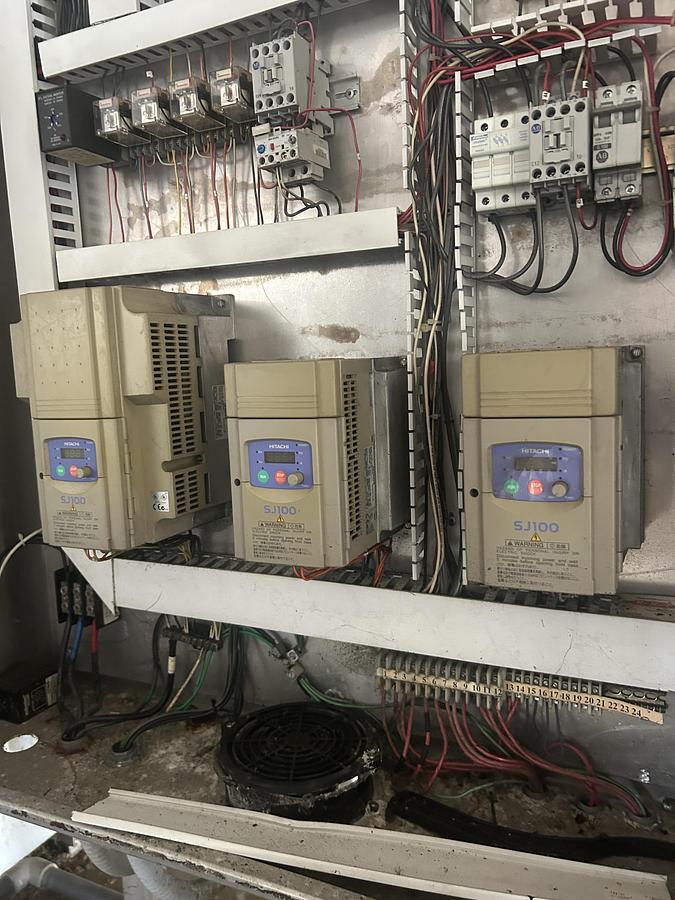 Used McNeill Water Wastewater Filter Belt Press Model FPP152B Serial 0302006 Sludge Dewatering