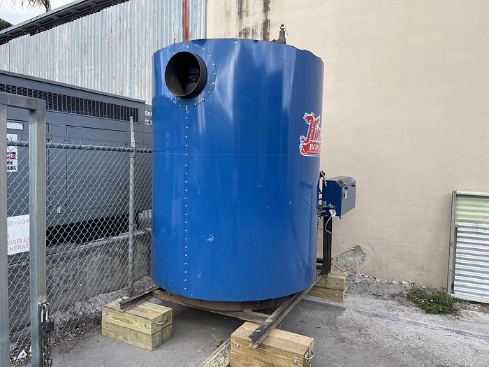 Used 2014 Hurst 70 HP high-pressure steam boiler 150 PSI