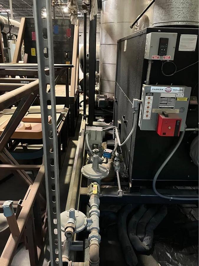 Used Parker Boiler Thermal Liquid Heater 125 PSI HT1920 1920000 BTU Natural Gas