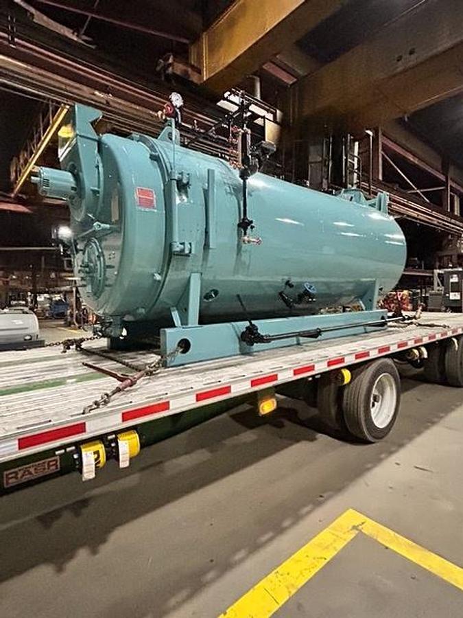 Used Cleaver Brooks 100HP 150PSI CBW-700-100-150-ST Steam Boiler Natural Gas 1995