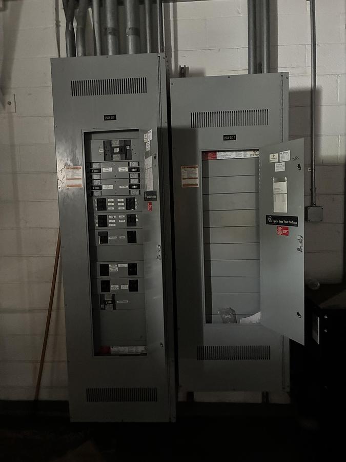 Used Commercial Electrical Distribution Panel System with Zone Master Series TVSS