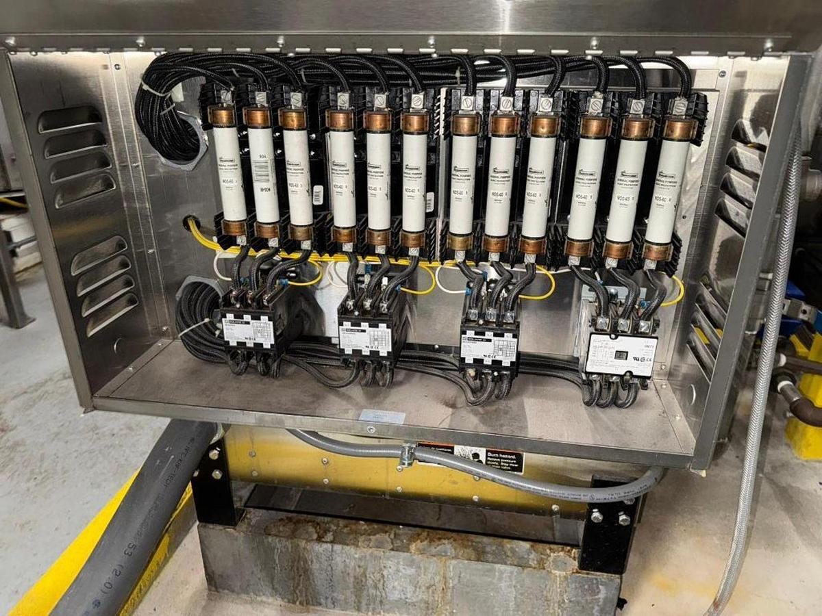 Used Sussman SSB135 Electric Steam Boiler - 144 kW, 480V 3-Phase, 500 lb/hr, ASME, Stainless Steel (2015)