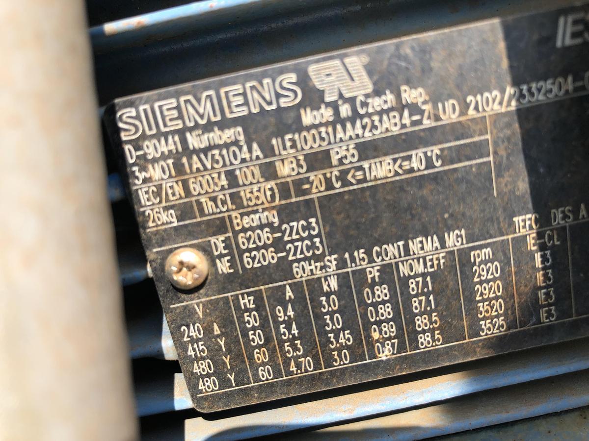 Used Industrial Ventilation Fan Package - Skyplume Exhaust System & Rotodyne CV-250/400-P16K30