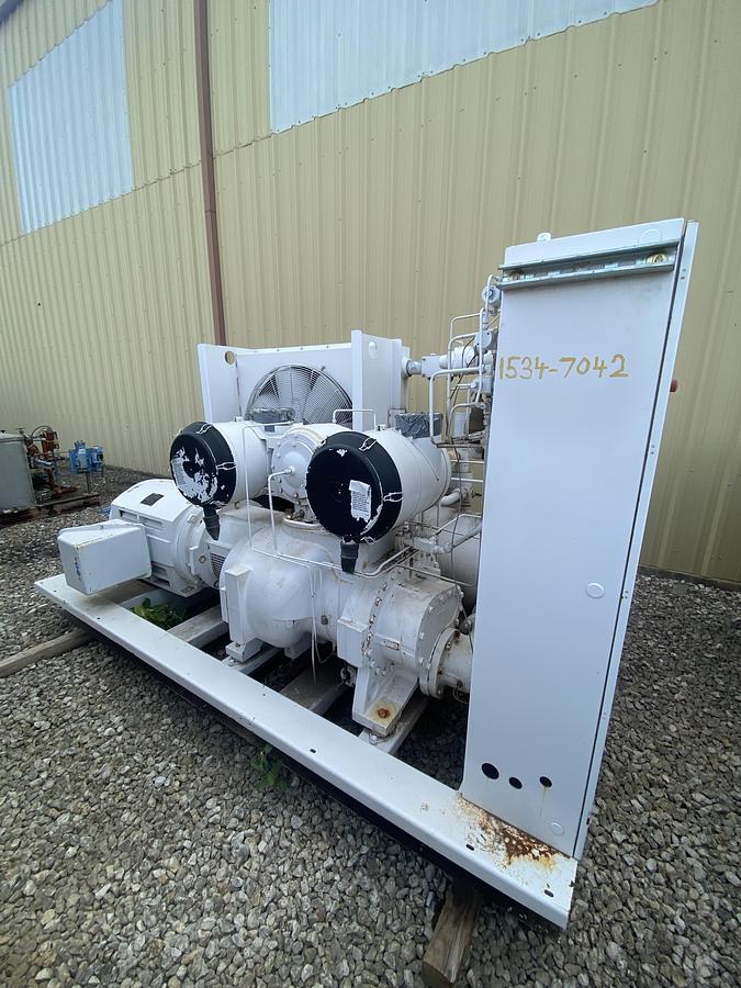 Used Gardner Denver EAU99AA 250 HP 125 PSI Electra-Saver Rotary Screw Air Compressor SN S657041 2022