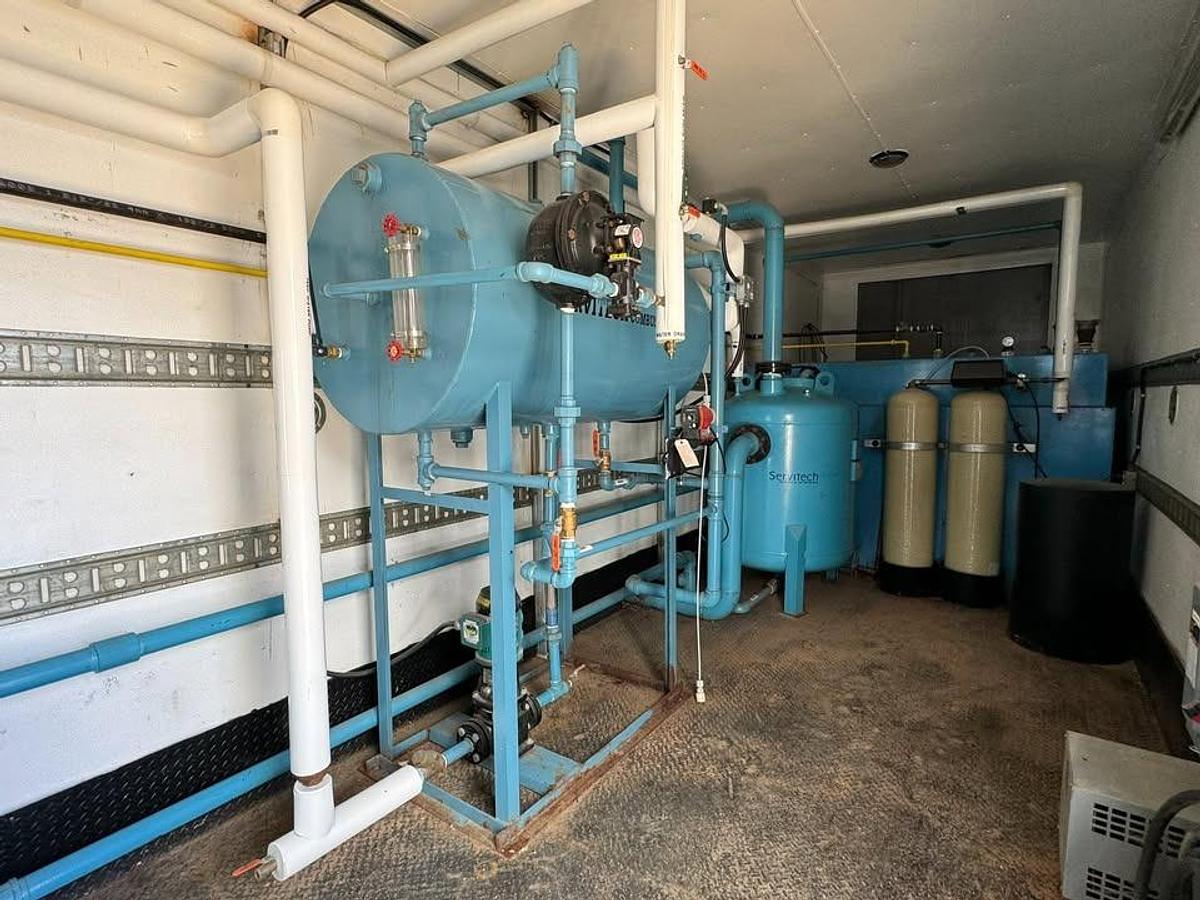 Used Cleaver Brooks 200HP 150PSI CB-500-200C Portable Steam Boiler Dual Fuel 1982