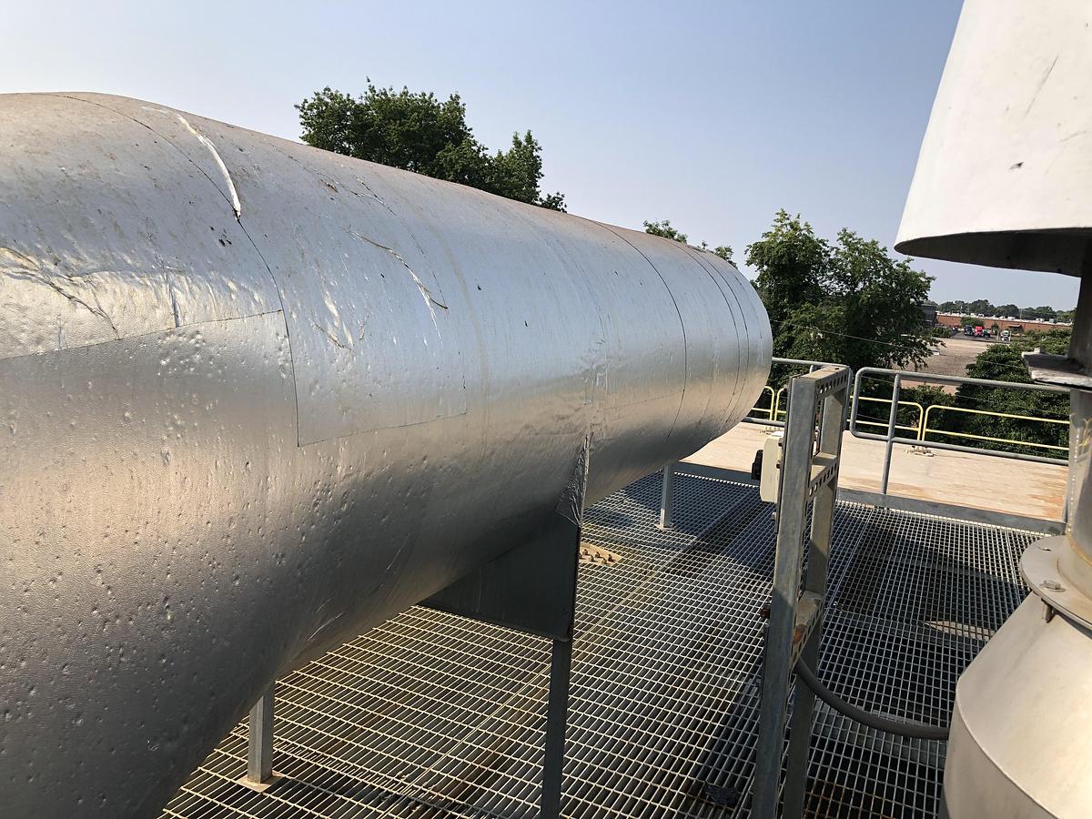 Used Skyplume EF-1 G1-ELLV-30 Exhaust Fan with Vertical Discharge Stack