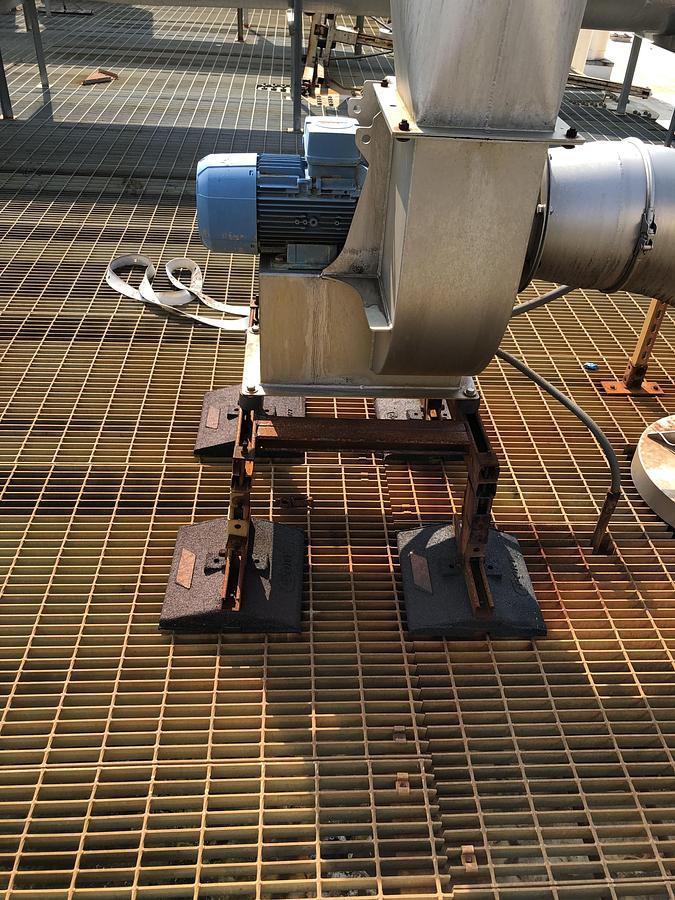 Used Industrial Ventilation Fan Package - Skyplume Exhaust System & Rotodyne CV-250/400-P16K30