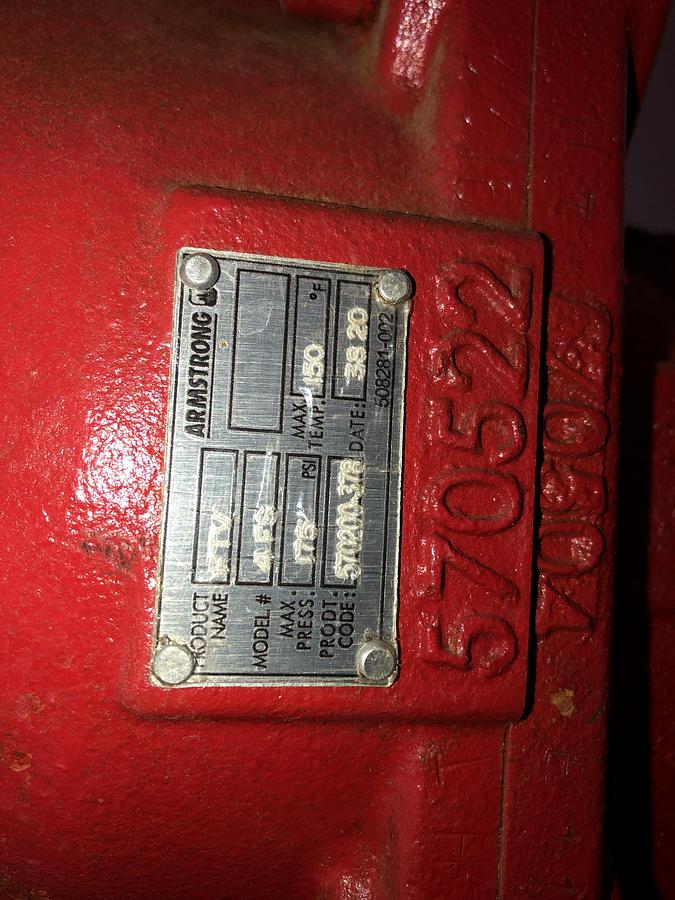 Used Armstrong Commercial Pump Station with Expansion Tank and VFD Controls