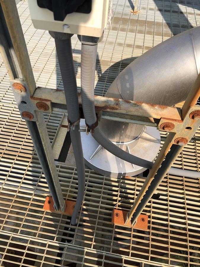 Used Rotodyne Ventilation Fan CV-250/400-P16K30