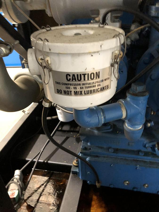 Used Kobelco Oil-Free Rotary Screw Air Compressor KNWA1-G/H