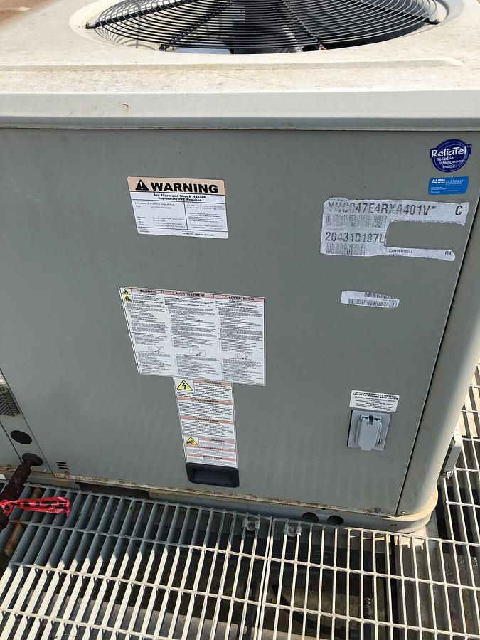 Used Trane Precedent 4-Ton Rooftop HVAC Unit RTU-9202 (2020)