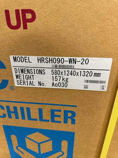 Used SMC HRSH090-WN-20 Thermo Chiller R-410A