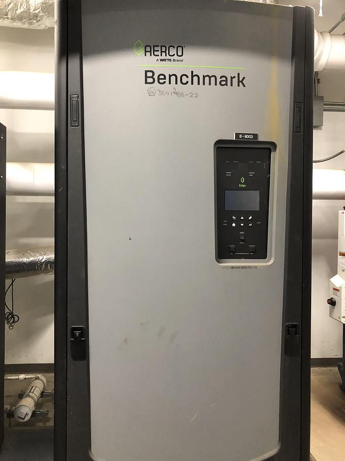 Used AERCO Benchmark Commercial Water Heater System BMK 3000