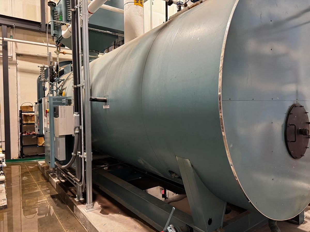Used Cleaver Brooks CBEX-E-700-700-250ST Steam Boiler 700 HP 250 PSI Natural Gas 2019
