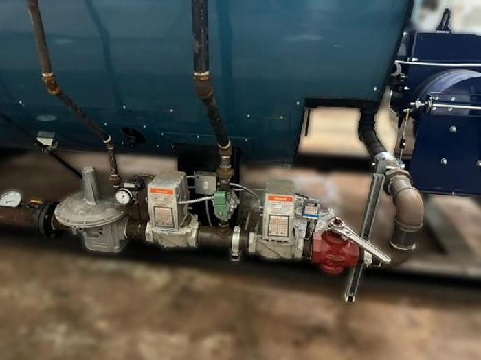 Used 350 HP Burnham 150 PSI Steam Boiler Model 3P 350 50 G PF