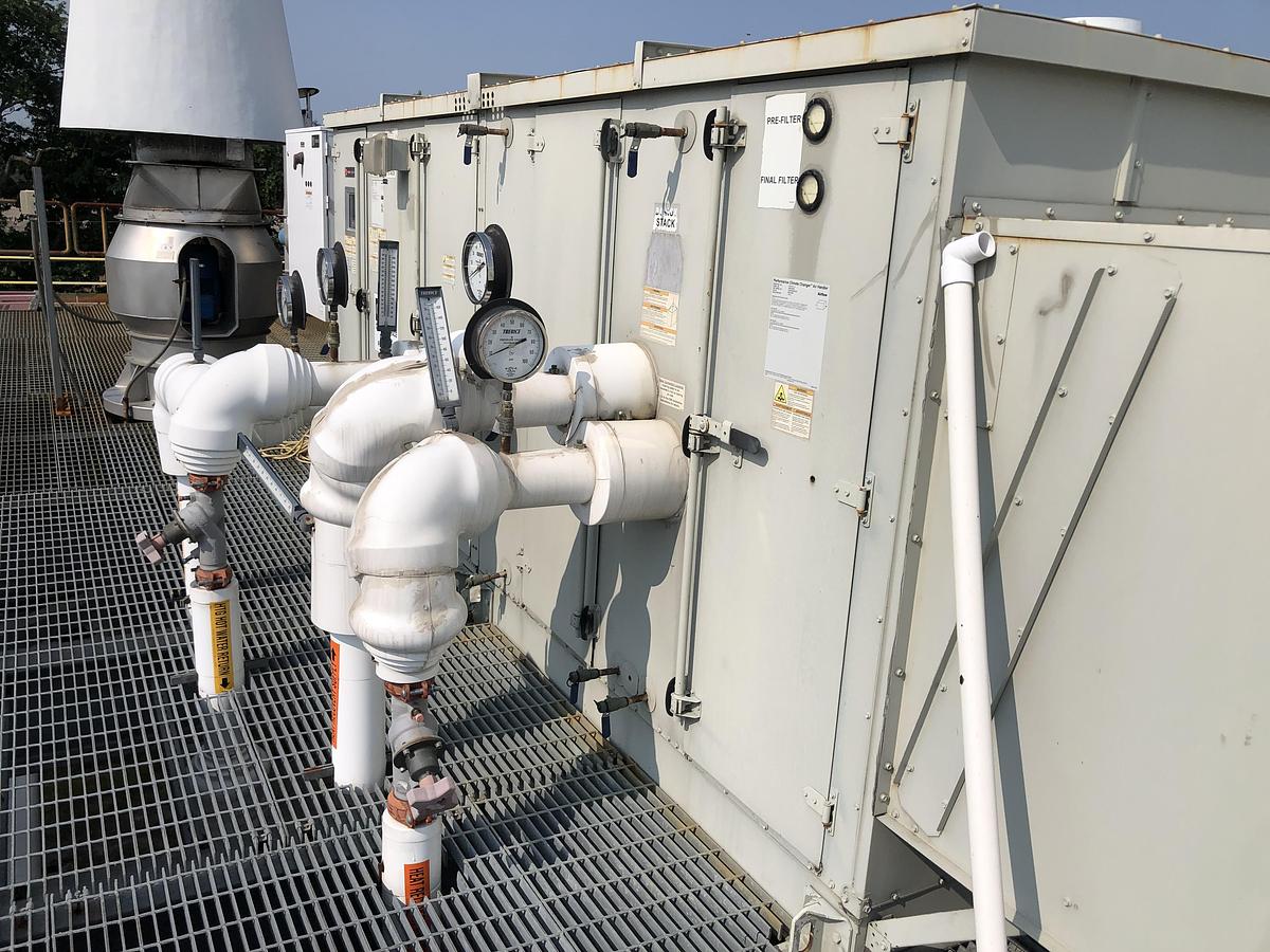 Used Trane Performance Climate Changer Industrial Air Handler CSAA035UBL00 Unit 5