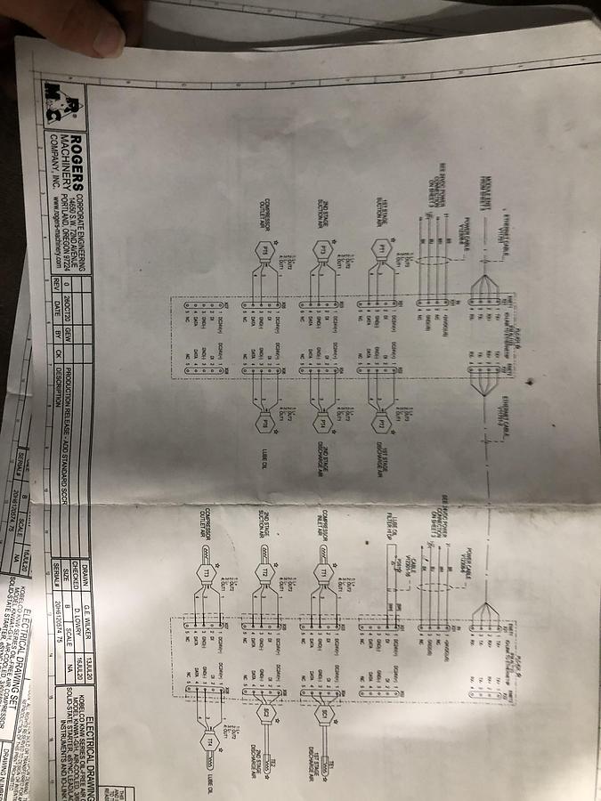 Used Kobelco Oil-Free Rotary Screw Air Compressor AC-8202
