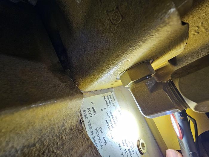 Used Caterpillar 3516 Diesel 2000 KW Standby Generator Set