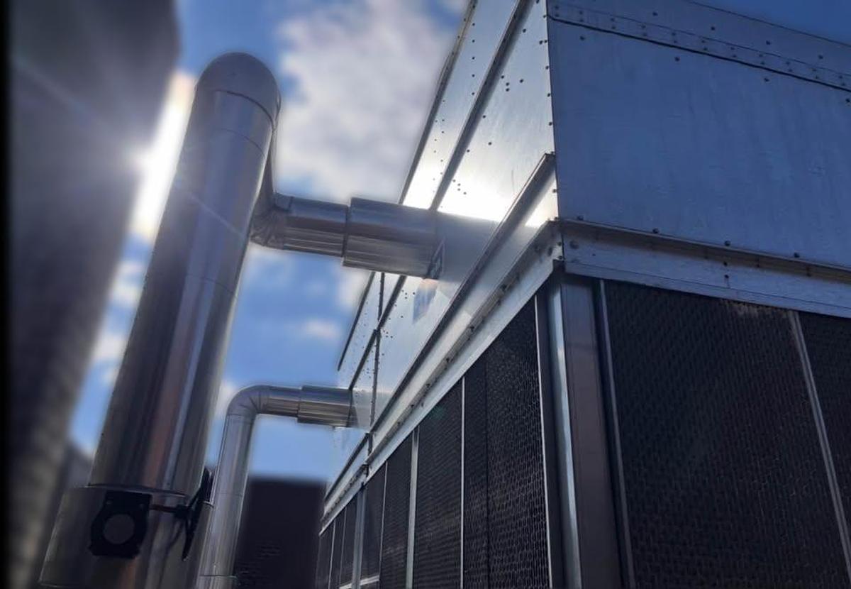 Used Evapco AT-212-3L28 Induced Draft Cooling Tower – Model 2019, Galvanized Steel