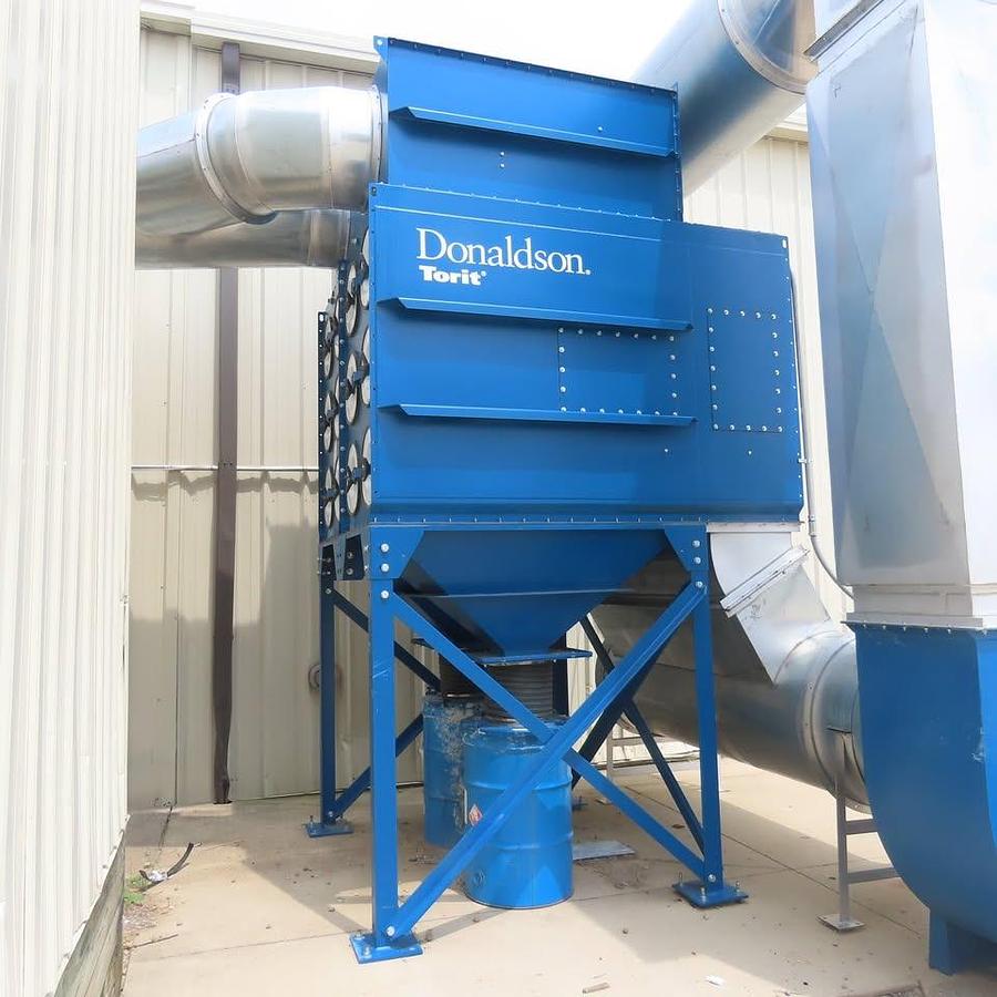 Used Donaldson Torit Downflo Evolution DFE3-24 24-Cartridge Dust Collector 18000 CFM