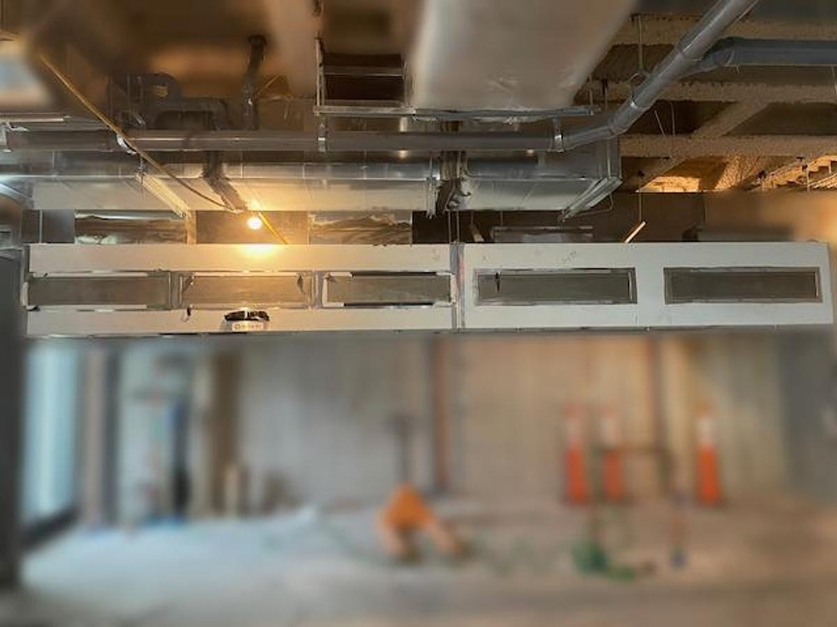 Used Spring Air KES-ISH Commercial Kitchen Exhaust Hood System - UL Listed - Stainless Steel