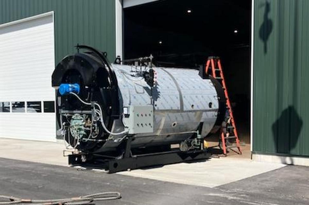 Used 250 HP Cleaver Brooks 150 PSI Steam Boiler – 1994 CB 200-250