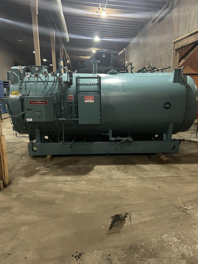 Used 150 HP Cleaver Brooks 200 PSI Steam Boiler 1997– CB-I-700-150L...