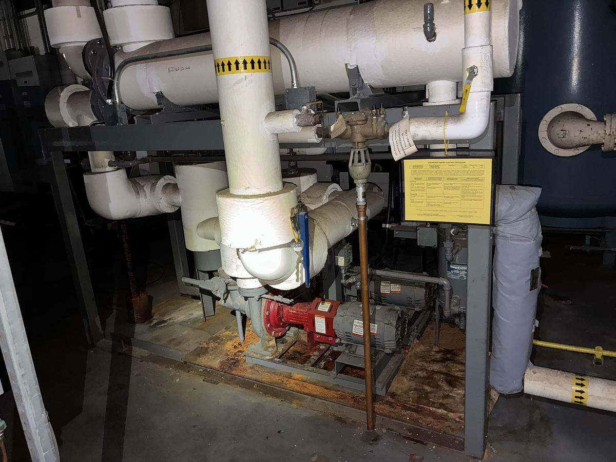 Used Industrial VFD-Controlled Pump System with Dual Danfoss Drives