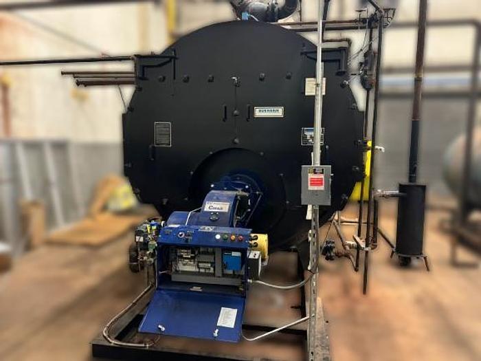 Used 350 HP Burnham 150 PSI Steam Boiler Model 3P 350 50 G PF