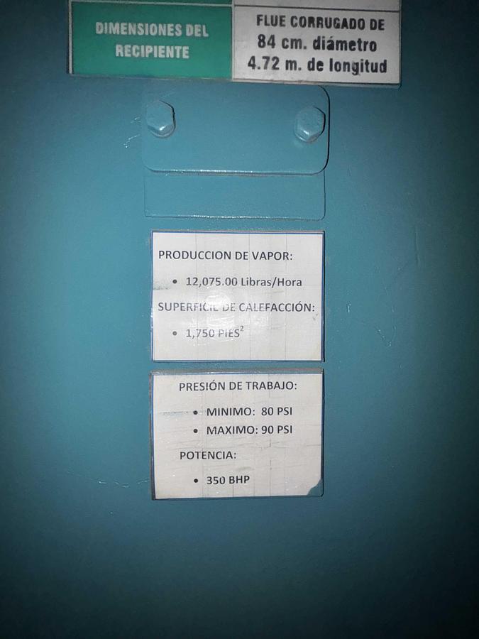 Used Cleaver Brooks 350 HP High Pressure Steam Boiler – CB-400-350-150 (2008)