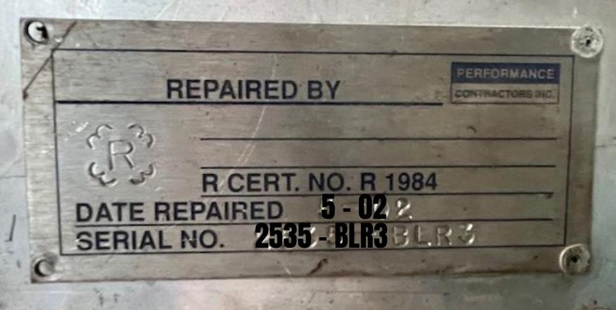 Used Burnham 700 HP 150 PSI Industrial Steam Boiler - 3P-700-50-LB with Cleaver Brooks Controls