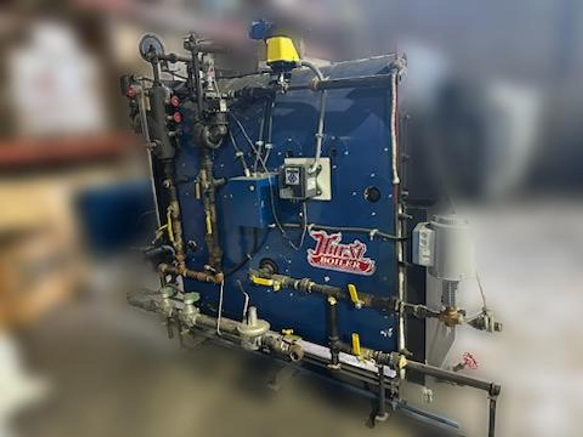Used 30 HP Hurst Boiler Low-Pressure Steam Boiler – 2012
