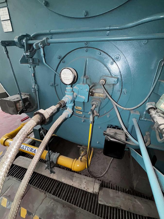 Used Cleaver Brooks 350 HP High Pressure Steam Boiler – CB-400-350-150 (2008)