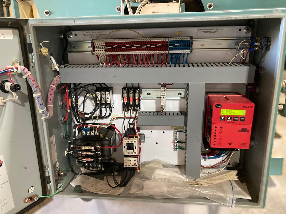 Used Cleaver-Brooks 100 HP 300 PSI Steam Boiler System + Feedwater Tank (2015)