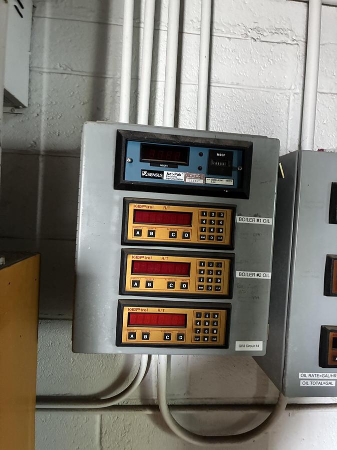 Used KEPtrol R/T Series Multi-Boiler Control Panel System with Sensus Act-Pak