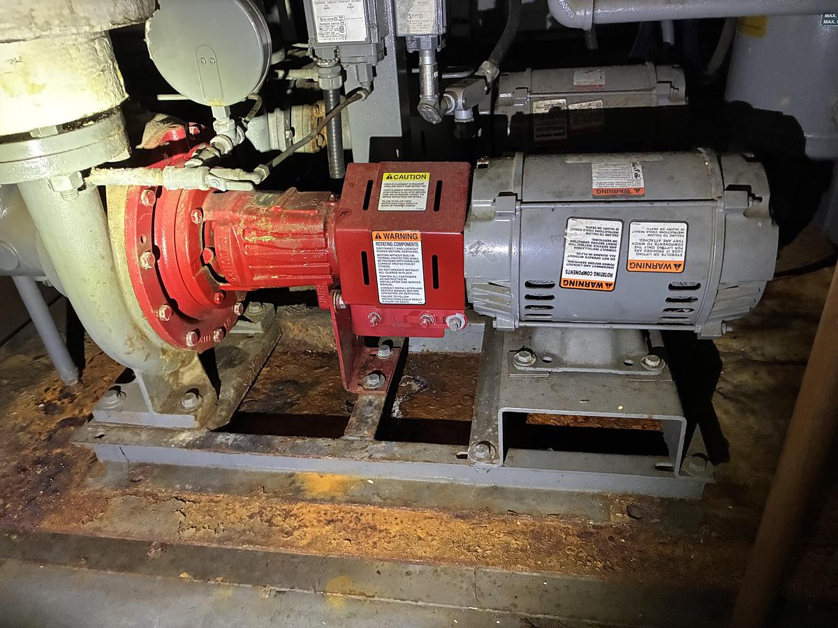 Used Industrial VFD-Controlled Pump System with Dual Danfoss Drives