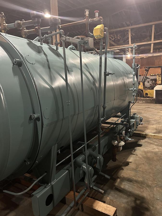 Used 150 HP Cleaver Brooks 200 PSI Steam Boiler 1997– CB-I-700-150L...