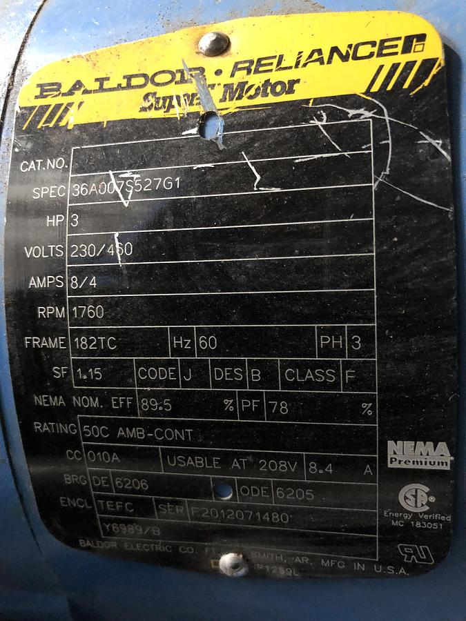 Used Kobelco Oil-Free Rotary Screw Air Compressor AC-8202