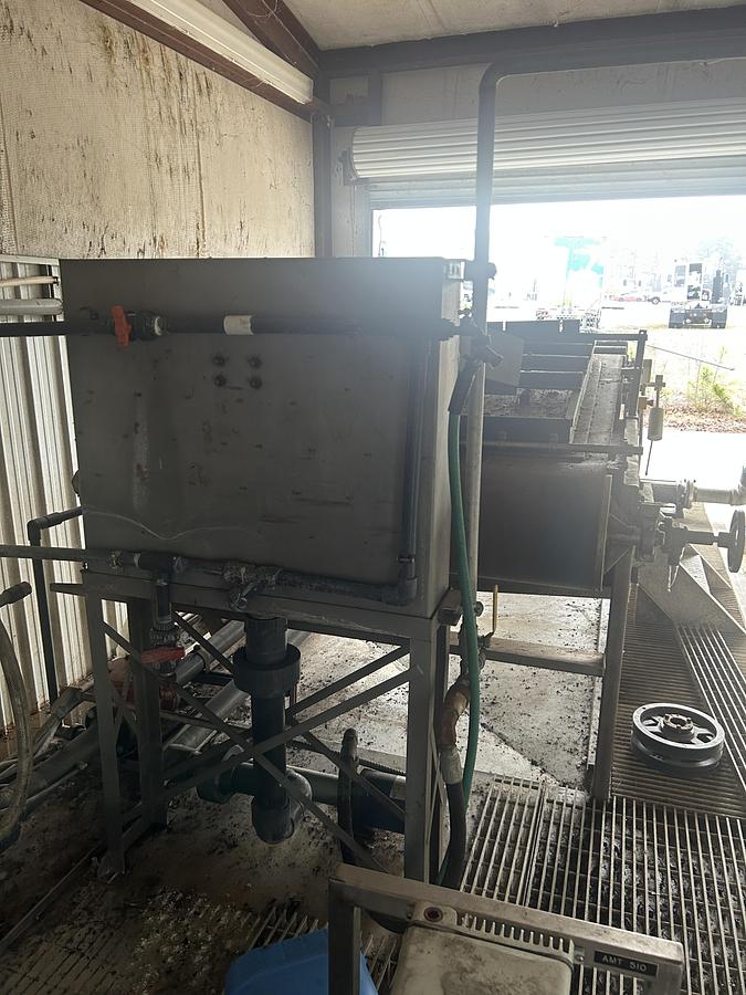 Used McNeill Water Wastewater Filter Belt Press Model FPP152B Serial 0302006 Sludge Dewatering