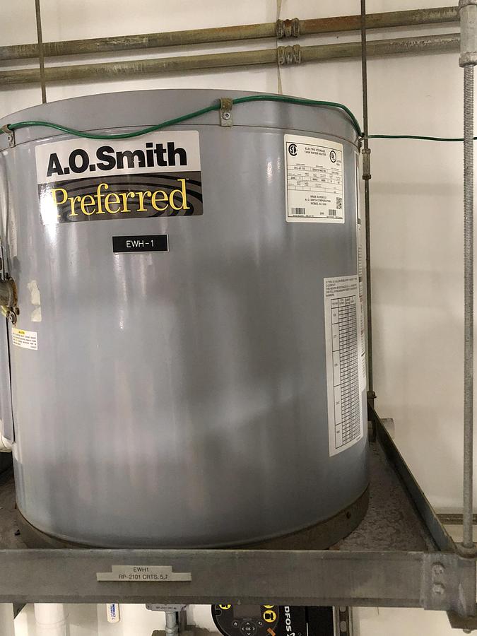 Used A.O. Smith Commercial Electric Water Heater System - DEL-20 102