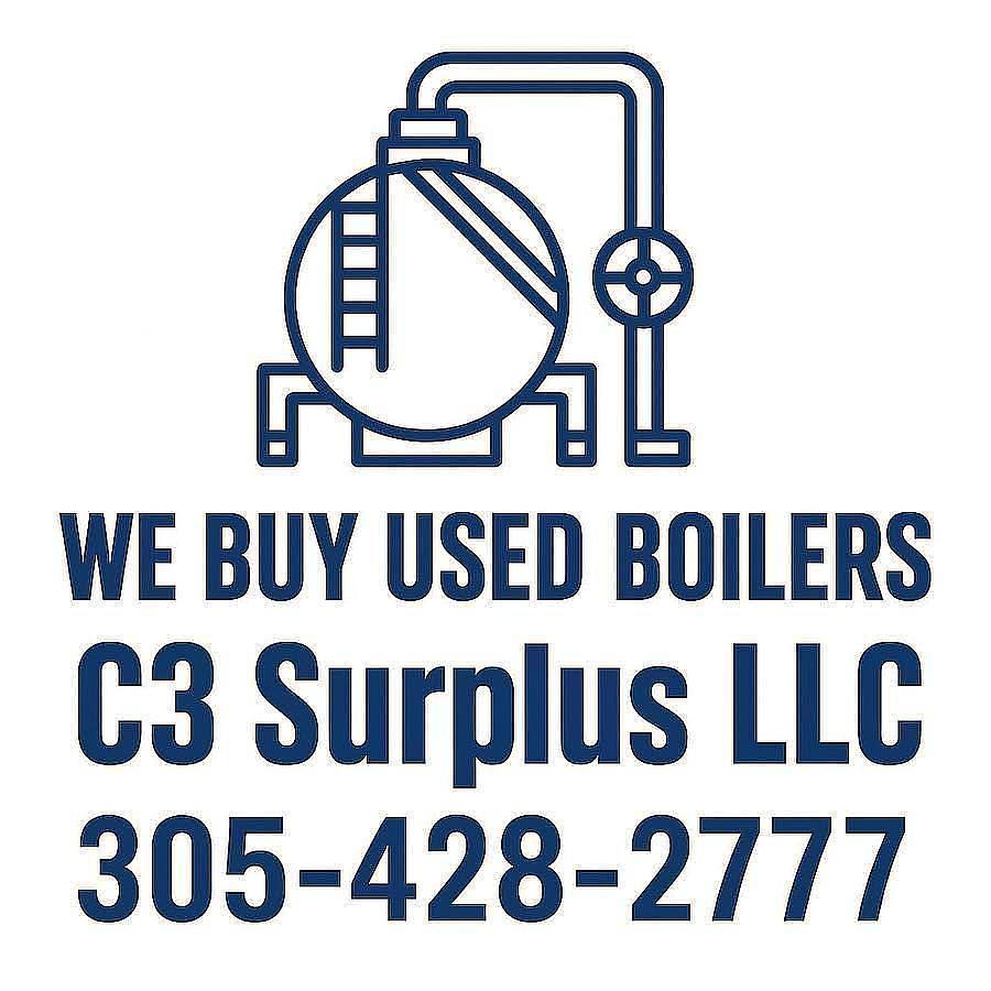 Used Industrial Boiler Doors - 24" Diameter Heavy-Duty Access Doors with Refractory