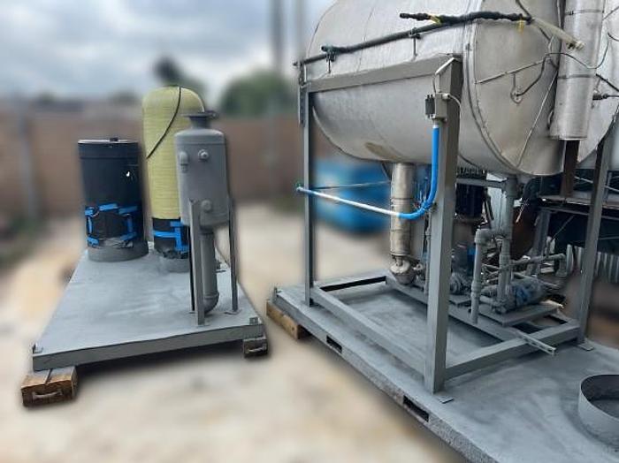 Used 150 HP Fulton Boiler 150 PSI Steam Boiler 2018 Model VMP 150