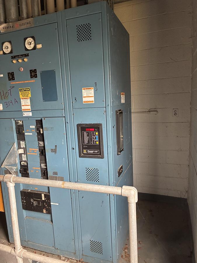 Used General Electric Substation System for Diesel Generator Integration