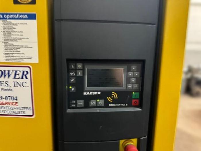 Used 50 HP Kaeser 125 PSI Air Compressor 2020 Model BSD 50 T