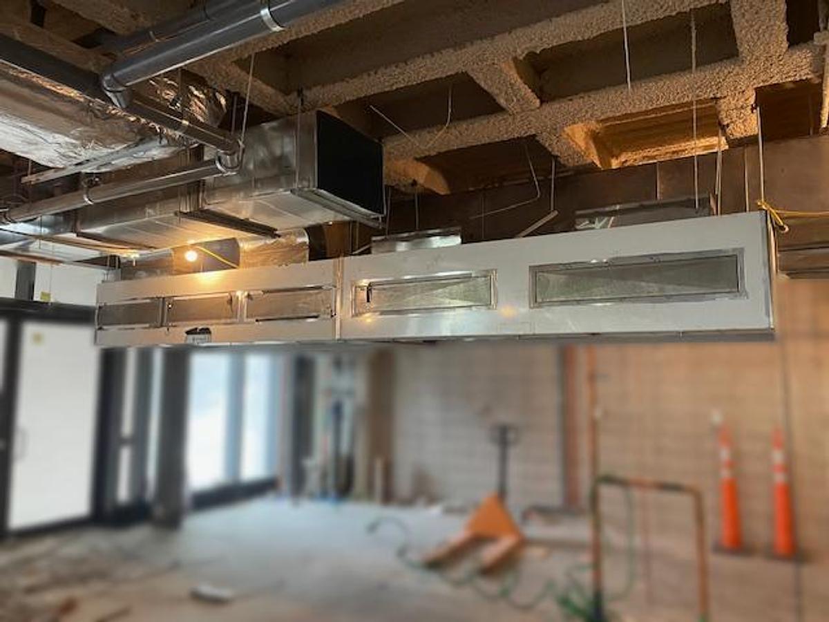 Used Spring Air KES-ISH Commercial Kitchen Exhaust Hood System - UL Listed - Stainless Steel